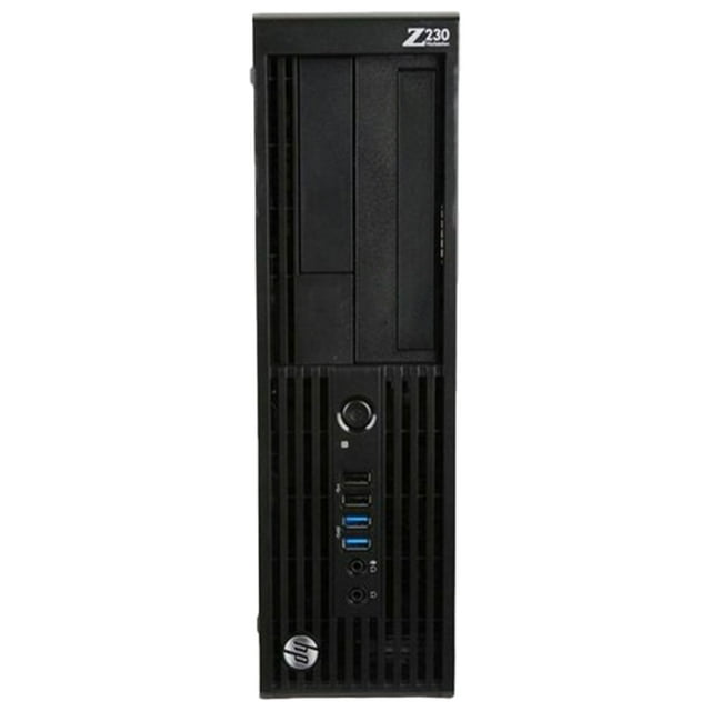 HP Z230 Petit Poste de Travail Format Réduit - Intel Quadricœur I5 4570 jusqu'à 3,60 GHz - 8 Go de RAM DDR4 500 Go HDD - Windows 10 Pro, Wi-Fi, Clavier et Souris 64 Bits (Remis à Neuf)
