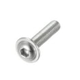 thumbnail image 3 of Unique Bargains M6 x 25mm 304 Stainless Steel Flanged Button Head Socket Cap Screws 20 Pack, 3 of 5