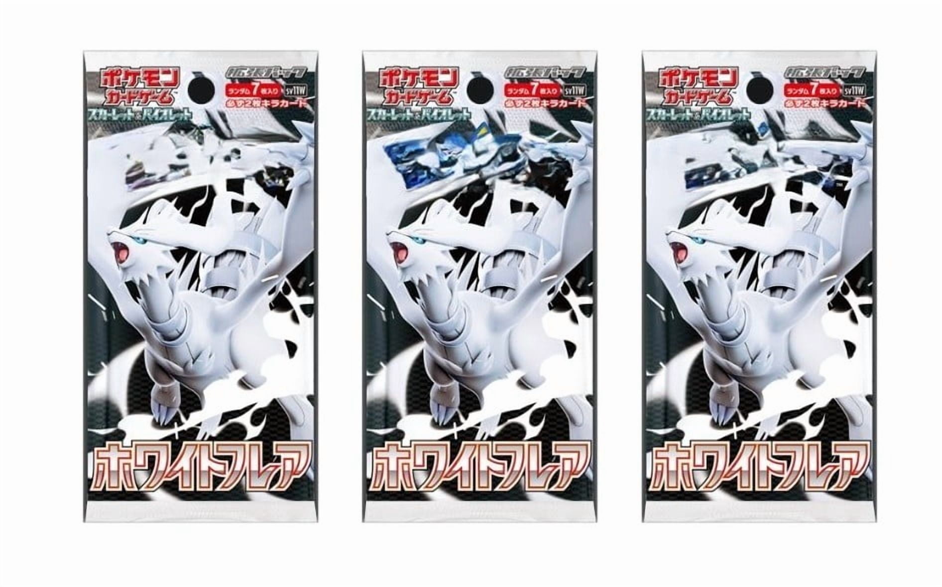 pokemon white flare japanese booster box Pokémon Trading Card Black Bolt and White Flare Booster Box (Pair Box) –  Calipokehouse main image 0