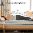thumbnail image 4 of 8 Inch Twin Hybrid Mattress with Memory Foam & Pocket Springs, Medium Firm Twin Mattress for Kids Durable Support, Pressure Relief, Motion Isolating for Bedroom, RV, Dorm, 4 of 8