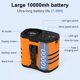 thumbnail image 4 of Ventilador de cintura portátil WAFTING de 10000 mAh recargable con pantalla LED, 4 of 7