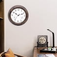 thumbnail image 3 of Reloj de pared interior Colco termómetro e higrómetro negro, 3 of 7