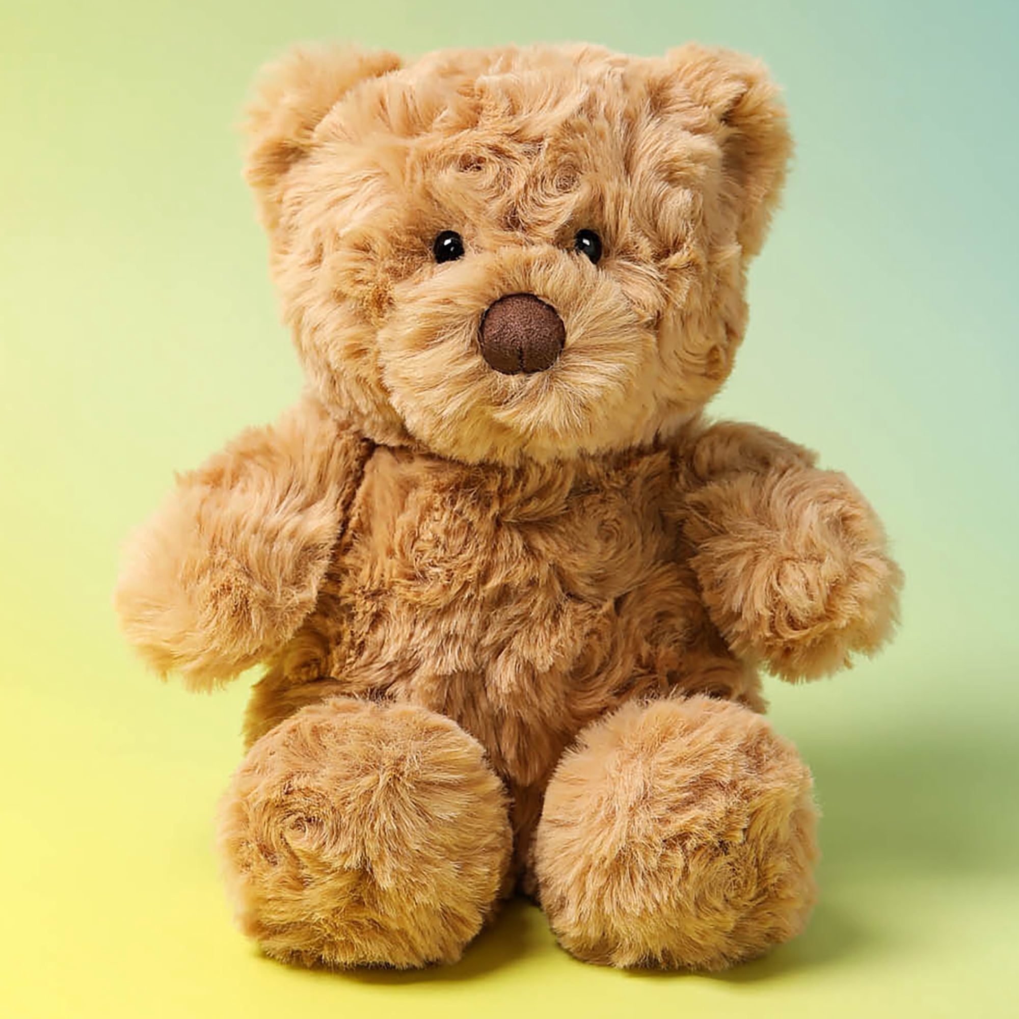 McHugs: Forest Series - Betty Bear - 7" Brown Fuzzy Stuffed Animal Plush, Soft Weighted Cuddle Toy, Cozy Comfort Play-Nap Companion, Baby-Toddler-Kids