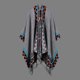 thumbnail image 2 of Boho Mujer Tejido Poncho Falso Falso Cachemira Geométrica Patrón Tassel Oversized Caliente Cuel CACAGOO Poncho de chal de mujer, 2 of 7