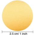 300 Gold ScratchOff Stickers, 1Inch Round Labels