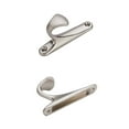 thumbnail image 5 of MINI-FACTORY 10Pcs Coat Hooks Wall Mounted Single Prong Robe Hook for Hanging Towel Hooks with 30 Screws for Coat, Bags, Hat, Cap, Scarf, 5 of 5
