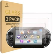 Mr.Shield [3-PACK] Designed For Sony PS Vita 2000 / Sony PlayStation Vita PSV 2000-Max [Tempered Glass] Screen Protector