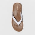 thumbnail image 3 of Okabashi Breeze Women's Flip Flops-Toffee/White-M, 3 of 3