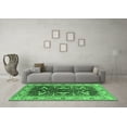 thumbnail image 3 of Ahgly Company Indoor Rectangle Oriental Emerald Green Traditional Area Rugs, 5' x 8', 3 of 4
