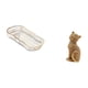thumbnail image 5 of Bandeja de almacenamiento,Bandeja rectangular para servir,ideal para frutas y postres.,Bandeja decorativa multifuncional para el hogar,Figura de escritorio,Estatua de gato,linda decoración, 5 of 8
