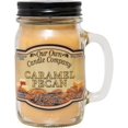 thumbnail image 1 of Bougie Parfumée Caramel Pacane Mason Jar, 100 Heures de Combustion - 13 Onces, 1 of 8
