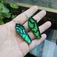 thumbnail image 2 of BNNG Coffin Earrings For Halloween Bat Wing Earrings For Halloween Spooktacular Halloween Earrings Unique Acrylic Coffin & Bat Jewelry For Women's Party Funny Pumpkin Earrings, 2 of 8