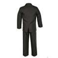 thumbnail image 5 of NEW BABY TODDLER & BOY WEDDING Brown Pin Stripe FORMAL TUXEDO SUIT S M L XL-12, 5 of 8