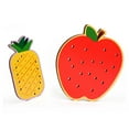 thumbnail image 4 of Kids Threading Toy Wooden: 4PCS Animal Fruit Weaving Lacing Toy Educational Toy, 4 of 10