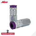 thumbnail image 4 of Kit Milton S-314VKIT Hi-Flo V estilo 1/4 morado 14 piezas, 4 of 8