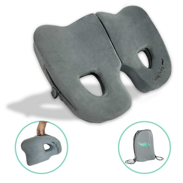 Cushy Tushy Premium Foldable Piriformis Cushion Piriformis Pain and
