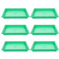 thumbnail image 1 of Tray Trays Nursery Grower Growing Plant Bean Sprout Wheatgrass Hydroponic Vegetable Storage Planting Grass Seeding Pot, 1 of 7