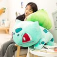 thumbnail image 2 of Tamaño Bulbasaur Juguete de peluche Lindo Elfo Peluche Kawaii Muñeca Almohada Regalos Compatible con niños Regalo de Navidad para bebés - Animales de peluche y felpa, 2 of 3