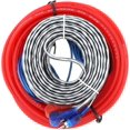 thumbnail image 1 of Car Audio Amplifier Wiring kit, 1 Set of 10GA Car Audio Wire Wiring Kit Car Speaker Woofer Cables Car Power Amplifier Audio Line Power Line for Car Modification, 1 of 5