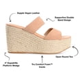 thumbnail image 2 of Journee Collection Womens Ilyana Tru Comfort Foam Wedge Heel Espadrille Sandals, 2 of 6