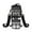 Black-50, variant on Water Bottle Carrier Holder Sling Bag Sleeve 25/32/40/64 Oz EAT LAUGH LIVE Insulated Sling Sleeve Case Cover with Strap Pockets for Men/Women Boys Girls