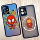 thumbnail image 2 of Case for VIVO Y93 Y91C Y91 Y85 Y77 Y76 Y75 Y73 Y72 Y71 Y53 Y52S Y50 Y35 Y22 4G 5G Case Marvel Cartoon Hero Spider-Man Lron Man, 2 of 5