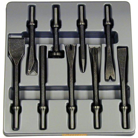 ATD Tools 5730 9 Pc. All-Purpose Air Hammer Chisel Set ATD-5730
