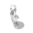 thumbnail image 4 of Unique Bargains Earring Converter with Silicon Earring Pads, 20Pack  Earring Finding with Easy Open Loop (White), 4 of 5