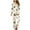 Multicolor, variant on Womens Christmas Santa Claus Graphic Pajamas Set Button Up Ladies Sleepwear Two Piece Xmax Nightwear Long Sleeve Soft Pjs Lounge Sets Multicolor L
