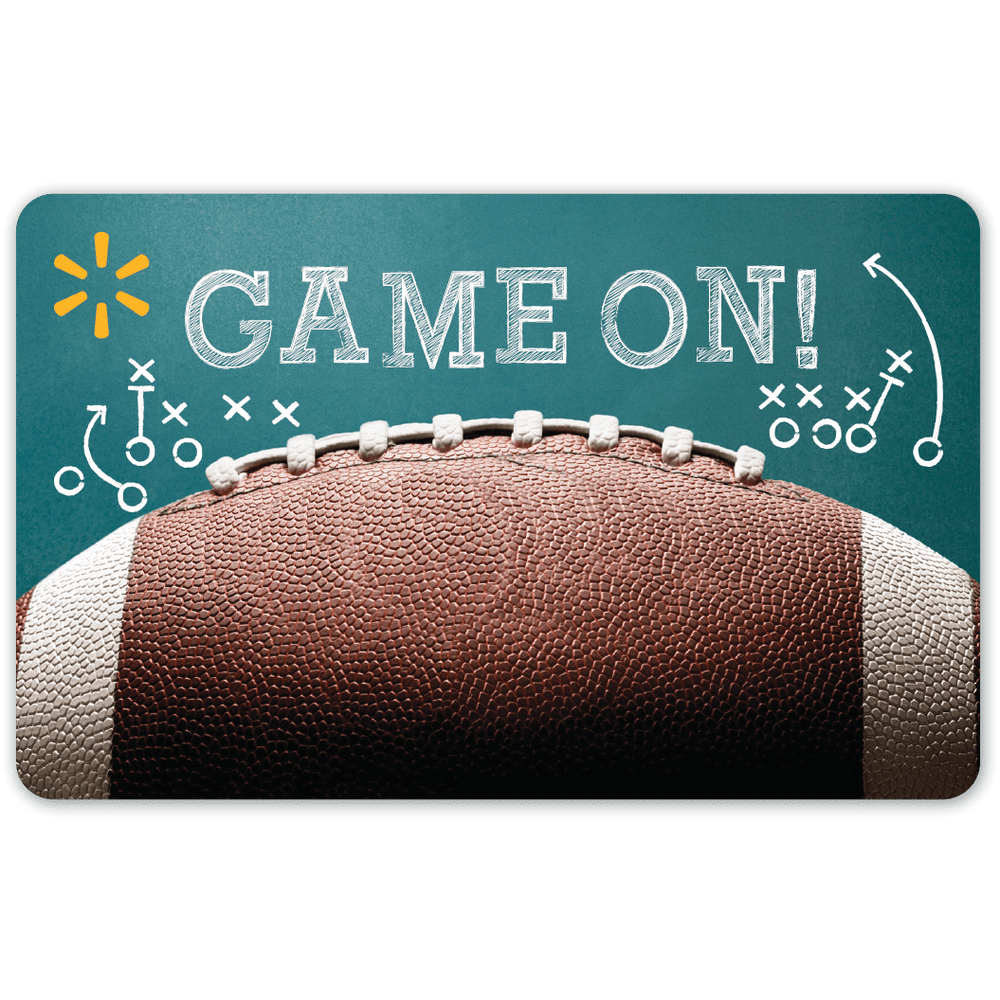 Fall Football Walmart Gift Card