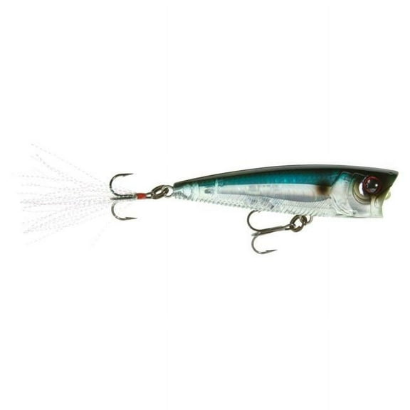 Yo-Zuri 3DB Popper, 3" Hard Bait Lure, Prism Shad