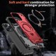 thumbnail image 4 of For iPhone 14 Pro Case Compatible with MagSafe Military Protection PC+TPU Kickstand Phone Cover - Gr, 4 of 5