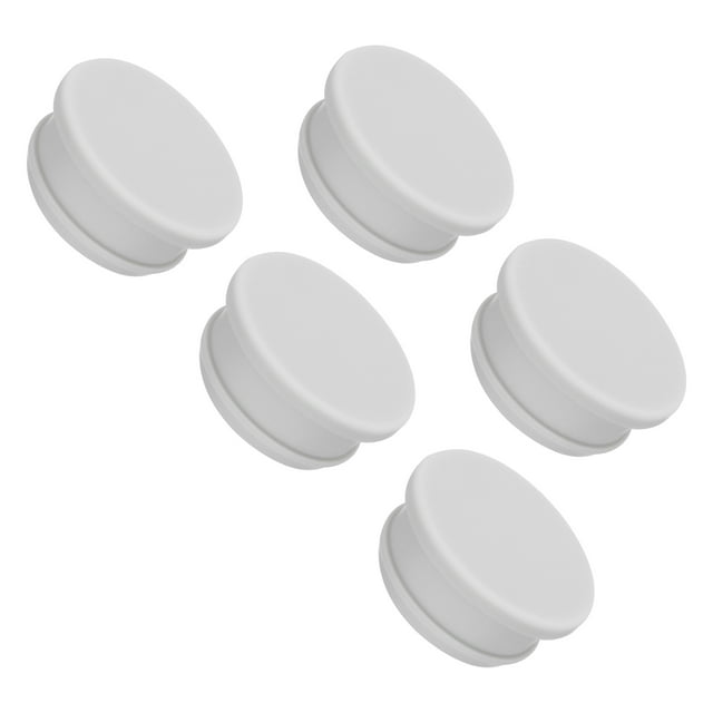Unique Bargains Silicone Snap in Locking Hole Plugs for Kitchen Bulkheads Waterproof Sealing Plugs 30mm/1.18 Inch Grey,5PCS