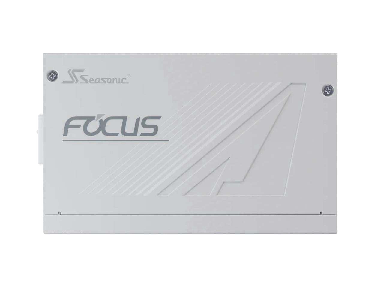 Seasonic FOCUS GX 850W Power Supply ATX 3.1 PCIe 5.1 (12V-2x6) Cybenetics Platinum Fully Modular RTX 5080 AMD RX 9000 Ready White