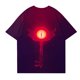 thumbnail image 5 of Hazbin Hotel Moda Casual Mujer Impreso de manga corta Cuello redondo Pullover Tops Morado/L, 5 of 6