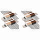 thumbnail image 1 of 2X DIN Kit de Bloques de Terminales En Riel, Con Conectores Universales Compactos, Barra de Conexión, Tira Marcadora, Tornillos, 28-12 AWG, 1 of 5