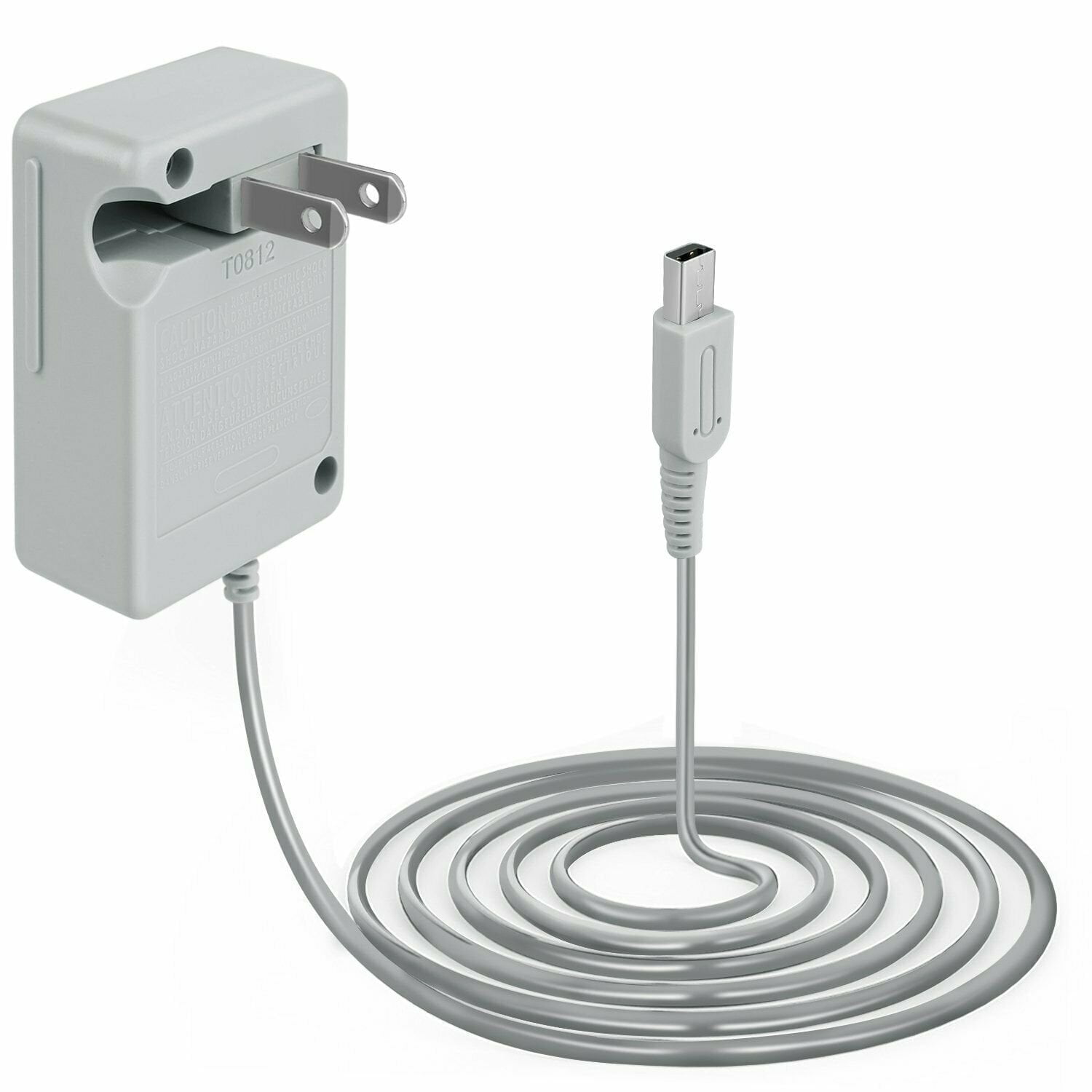 Wall Charger Power Adapter for Nintendo DSi, 2DS, 3DS & 3DS XL – AC Charging Cord, Replacement Charger