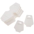 thumbnail image 2 of 100 tarjetas de exhibición de joyas de varios estilos con etiquetas Papel blanco de 50X125 mm, 2 of 9
