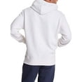 thumbnail image 2 of Champion Men's Powerblend Fleece Graphic Script Logo Pullover Hoodie, up to Size 2XL, 2 of 6