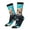 2 Black-1, variant on Underwater Diving Cat Crew Socks for Men & Women, Breathable Casual Athletic Ankle Socks