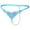 Sky Blue, variant on Women's Briefs Bikinis for Women Underwear Vibrating Pantie's with Control Women's Novelty Underwear Vs Panties Set Ladies Bikini No Show Ladies Panties Size 6 High Cut Briefs for Women Sky Blue One