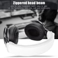 thumbnail image 4 of Headset Cover, Breathable Protein Skin Zippered Noise Reduction Earmuff Headset Band Cover  For Iron  M50, 4 of 8