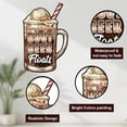 thumbnail image 3 of Vintage Root Beer Float Diner Metal Tin Sign 15x9.7 Inch Funny Retro Kitchen Bar Cafe Restaurant Tin Sign Creamy and Refreshing ROOT BEER Floats Wall Art Poster Plaque Decor for Home Decor colorful, 3 of 9