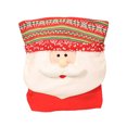 thumbnail image 1 of Inteprter Funda de silla de Navidad de dibujos animados antideslizante colorido lindo copo de nieve Antimacassar protección de seguridad funda suministros Kits de decoración para fiestas Papá Noel Inteprter HA070033-01B, 1 of 6