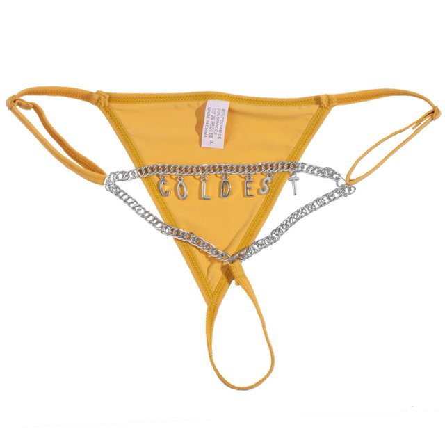 Cadena de cintura con nombre personalizado para mujer, cadena de letras de Metal de acero inoxidable, joyería corporal, Bikini, tanga, regalo de fiesta Sexy