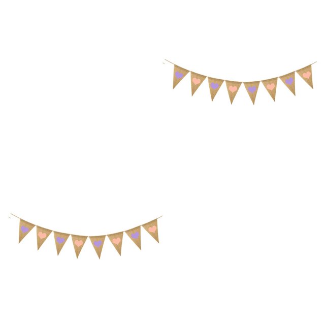 Yuarrent Decoración del Día de San Valentín, pancartas colgantes románticas, adornos para interiores, pancartas de estilo Simple, colgante, bandera de Type1 NO1 Yuarrent CBP209251