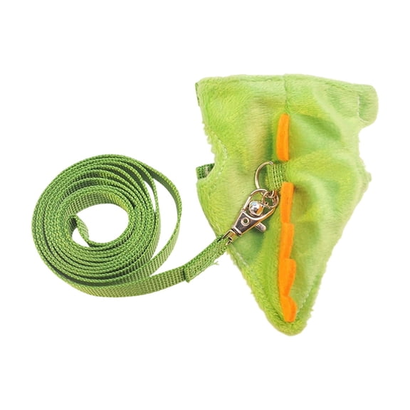 Guinea Pig Harness and Leash Adjustable Soft Mesh Harness Bell No Pulling Comfort Vest for Baby Ferret Rats Hamster Bunny Rabbit Chinchilla and Small Pet Soft Breathable