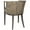 Multi-color, variant on SAFAVIEH Beningo Arm Chair Brown / White