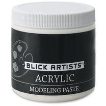 Blick Artists Acrylic Medium - Blick Artists' Acrylic Modeling Paste, 16 oz
