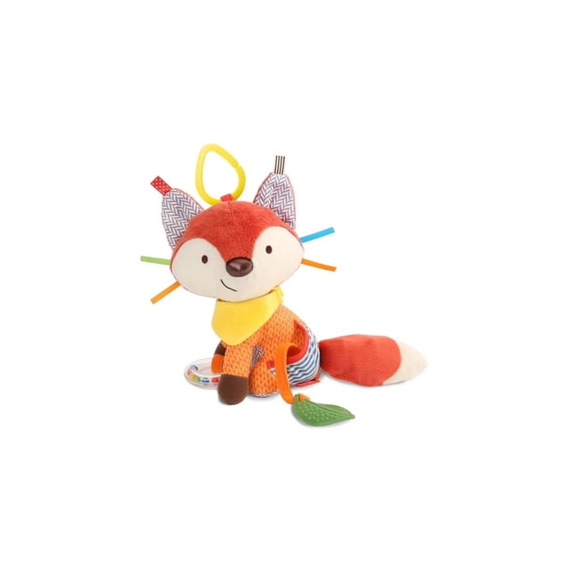 Peluche sensorial con mordedor Zorrito para recién nacidos